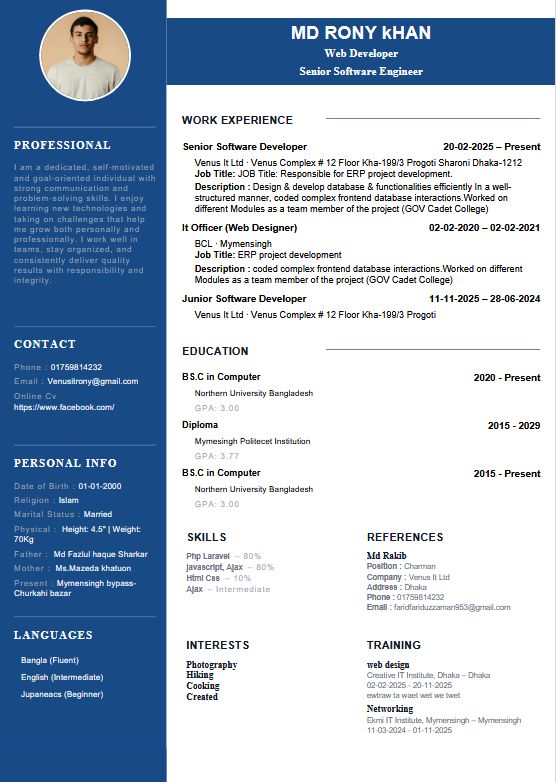 CV Preview
